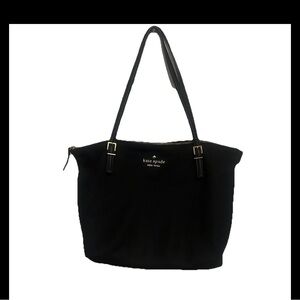 Kate Spade Black Tote Bag - Classic Everyday Shoulder Bag